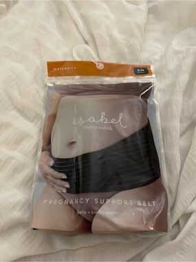 NIP Ingrid + Isabel Pregnancy Support Belt - Black (S/M) - Maternity